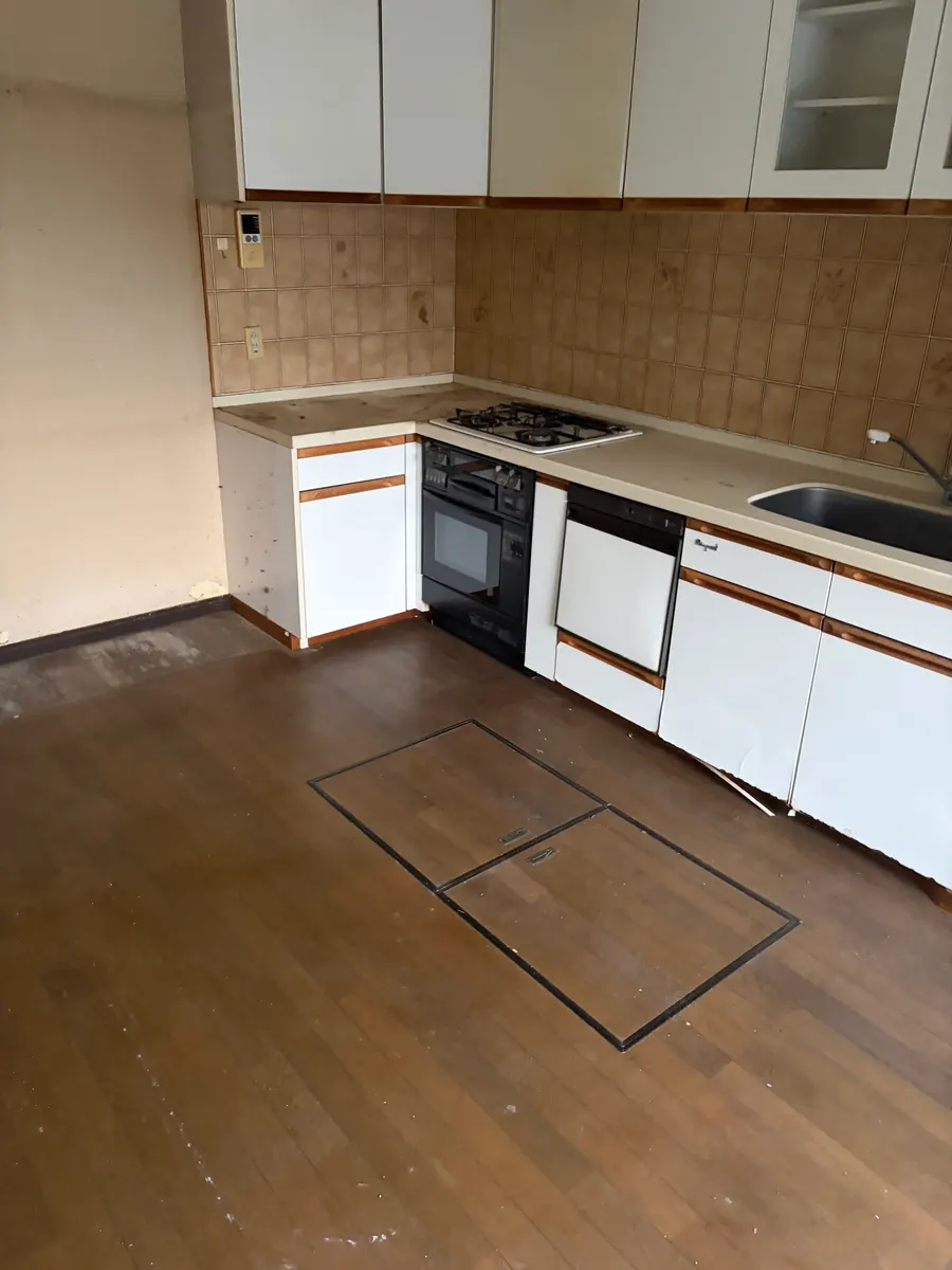 キッチンの作業後
