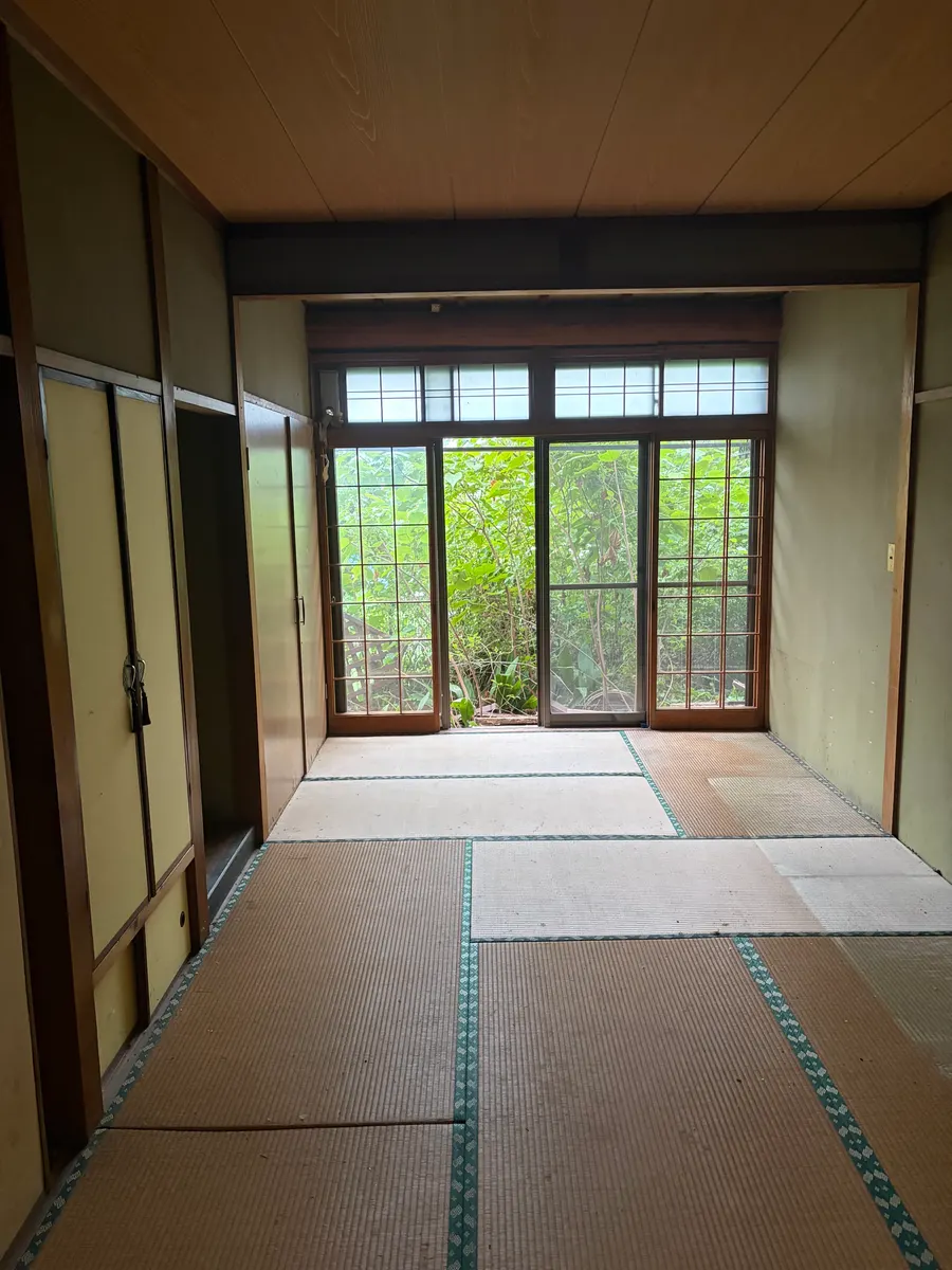 和室の作業後